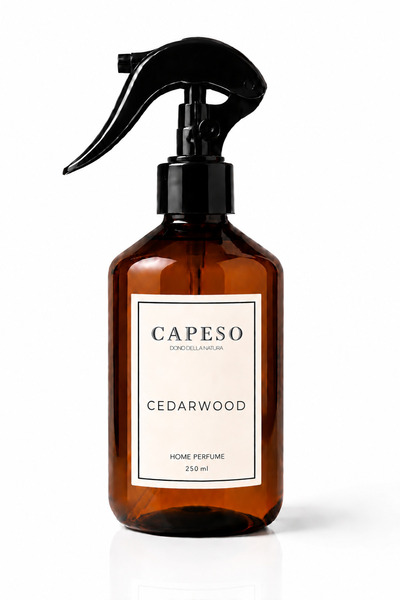 Capeso Cedarwood Oda & Kumaş Spreyi 250 ml – Sedir Ağacı Kokusu, Odunsu Kalıc...