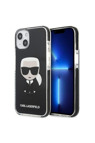 Karl Lagerfeld Karl laferfeld full body iconic covered pro iphone 13 mini, black