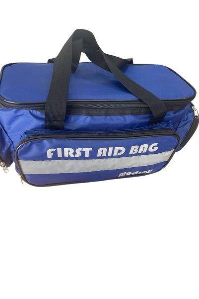 MEDSEY İlk Yardım Acil Müdahale Çantası Ambulans Att Travma Asm Omuz Çantası Mavi Renk