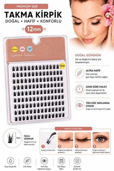 Pastelya DEMET Kirpik - KAPAKLI 1 - 12 mm