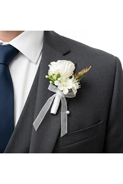 BTRENDY Damat Yaka Çiçeği,Yaka İğnesi Şık Aksesuar