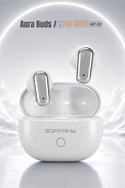 Soffany Aura Buds Pro Sound Kablosuz Bluetooth Kulaklık TWS Wireless Earbuds ...