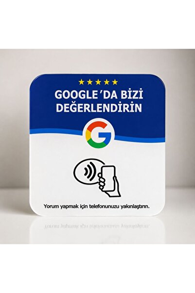 NFÇözüm Google Yorum NFC Kartı