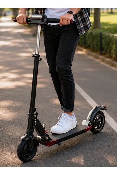 Fitness World Electric Scooter with 350W Motor, Digital Display, Light, 25Km/...