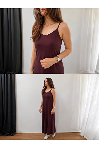 ekawholesale Long Dress with Ip Straps
