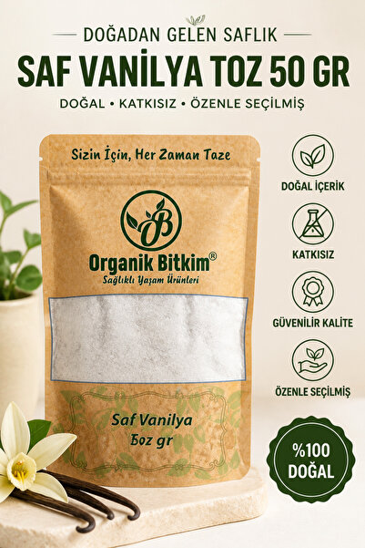 OB Organik Bitkim Saf Vanilya Toz 50 gr