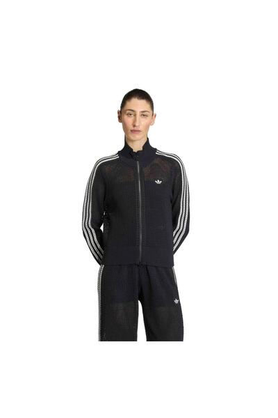 adidas Kc6497-K Crochet Tt Women's Jacket Black