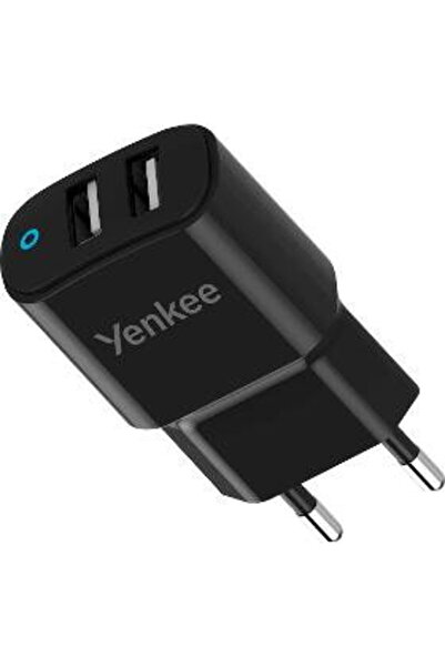 Yenkee 2x USB-A 2.4A 12W Negru