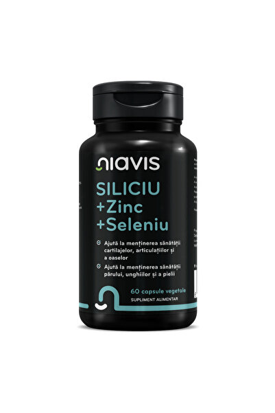 Niavis Siliciu + Zinc + Seleniu 60cps