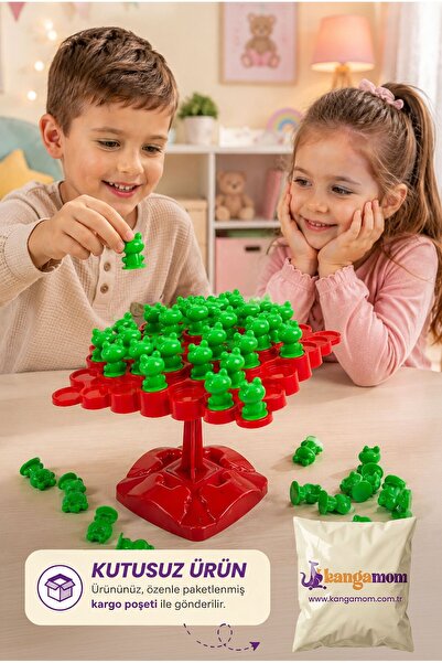 M&H Frogg Denge Oyunu - Eğitici ve Öğretici 2 Kişilik Eğlenceli Oyun