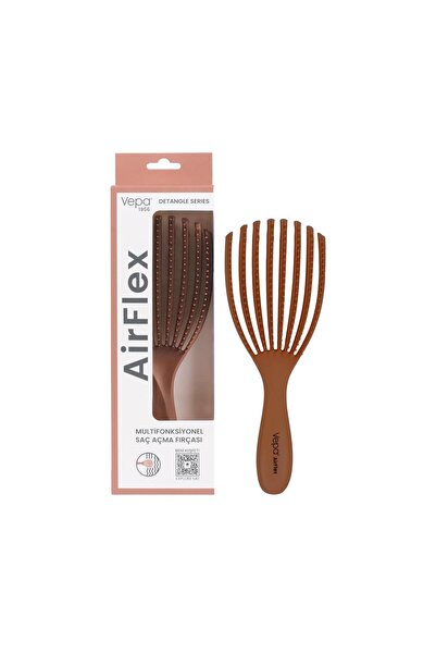 Vepa Πολυλειτουργική βούρτσα μαλλιών Airflex για ξεμπέρδεμα - MOKA