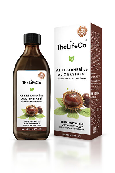 TheLifeCo At Kestanesi & Alıç Ekstresi Içeren Sıvı Takviye Edici Gıda 150 ML