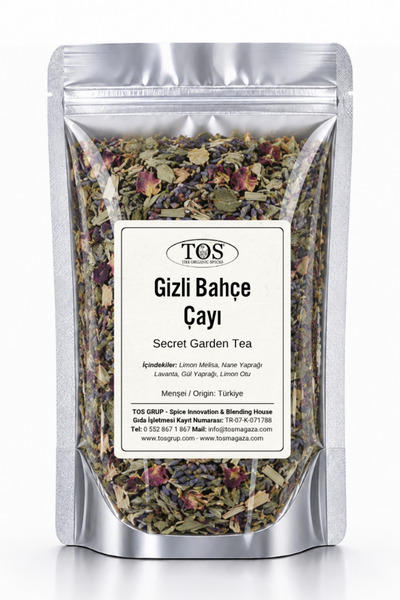 TOS The Organic Spices 1. Quality Secret Garden Tea - 40 Gr