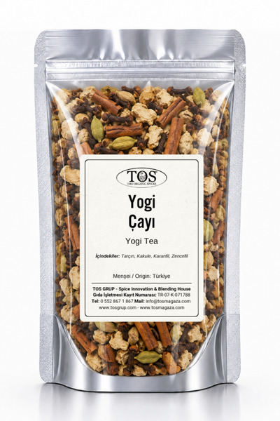 TOS The Organic Spices Yogi Çayı 100 gr (1. Kalite) Yogi Tea