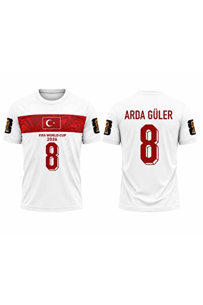 yenteks Türkiye 2026 FIFA WORLD CUB Arda Güler Beyaz Yetişkin Forma