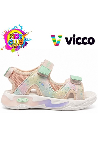 Vicco Puf Orthopedic Children's Sports Shoes Pudra