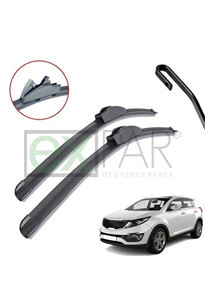 KİA SPORTAGE UYUMLU ÖN CAM SİLECEK SÜPÜRGESİ TAKIMI 2011 - 2015 SPORTAÇ ÖN SİLECEK SAĞ SOL