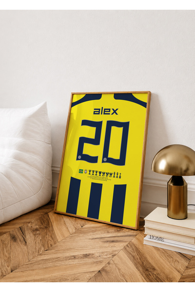 Base Concept Alex de Souza 20 Forma Tasarımlı Poster Tablo (Çerçeveli)