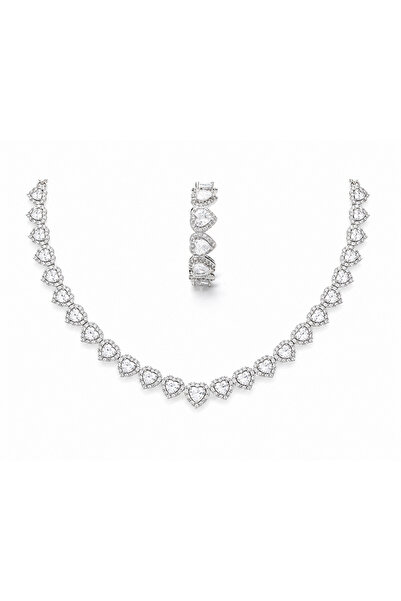 ElectraStore Set Bijuterii Tennis Arianna Grande Heart Of Silver