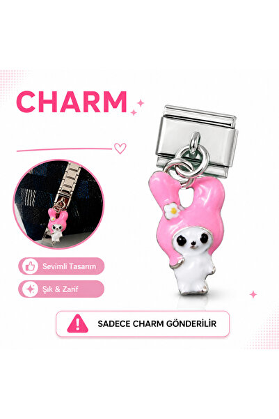 Luxmon Hello Kitty İtalyan Bileklik Charmı