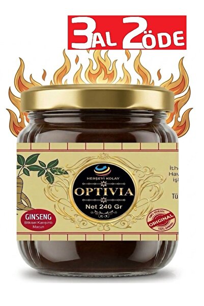 Herşeyi Kolay Macun Macunu Bitkisel Happy net 240gr Optivian Atom Macun Macun...