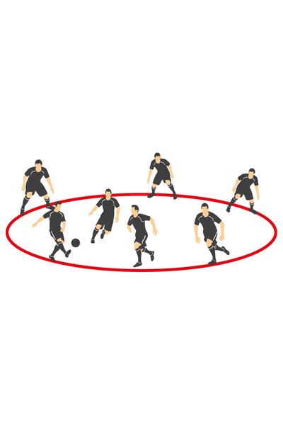 USR Tktk5 Tiki Taka Futbol Pas Çemberi