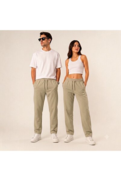 MASSMODA Sweatpants Thin Summer 2 Thread Compact Straight Leg No Sharding Com...