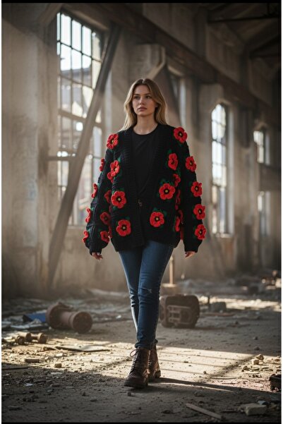 El örgüsü Ydr Design Cardigan