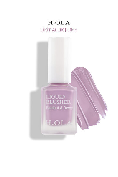 h.OLA Likit Allık | LIQUID BLUSHER LILAC | Kalıcı Yüksek Pigmentli Nemlendiri...