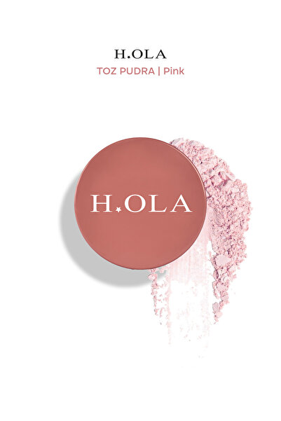 h.OLA Baking Powder | Makyaj Sabitleyici Toz Pudra | Pink (Pembe)