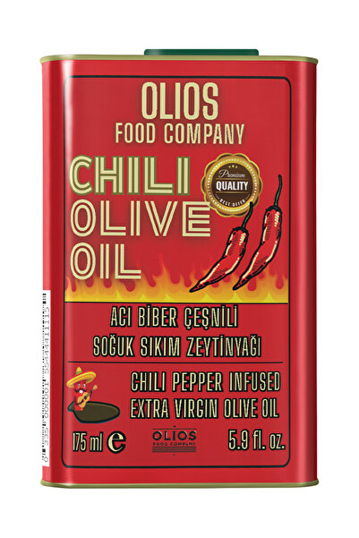 olios food company acı biber çeşnili zeytinyağı