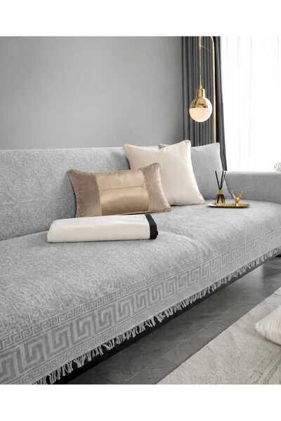 Versace Patterned Sofa Cover 180x220 cm Sofa Bed Cover