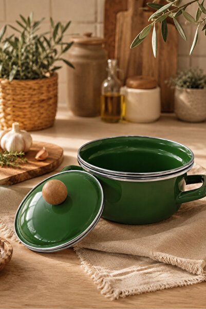 Enza Minicook Enamel Food & Sauce Pot