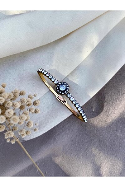 FAYRA ACCESSORIES Zirkon Taşlı Su yolu Gül Bileklik