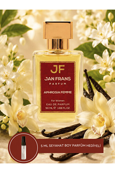 JF JAN FRANS Afrodizyak Etkili Aphrosia Femme - Vanilya Vanilyalı Yasemin Çiç...