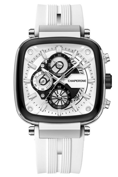 Reward Chaperone Men's Wrist Watch Waterproof White Color Special Series Guar...