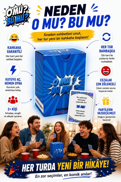 O mu ya da Bu mu Fun Group Friend Family Adult Criminal Box Game Party What Do Appeal You Card Friendly Mood Pile