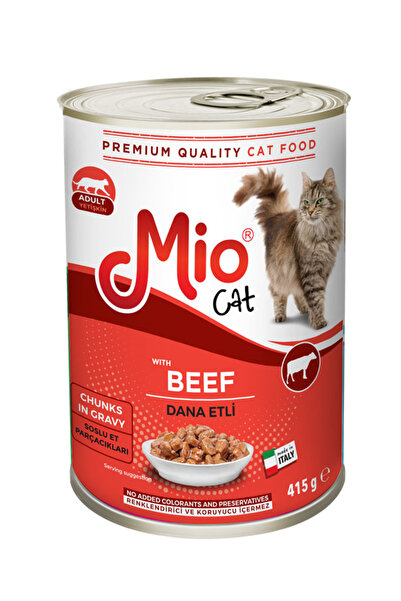 MİO Dana Etli Konserve Kedi Maması 415 gr