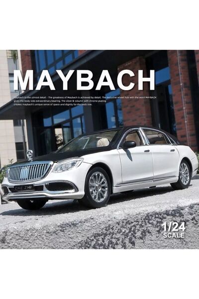 scntoys Mercedes Benz Maybach S600 Tarzı Araba 1:24 Diecast Metal Model Araba...