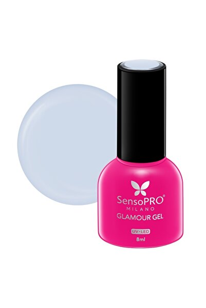 SensoPRO Milano Ημιμόνιμο Βερνίκι Νυχιών Glamour Gel 8ml, Πολύτιμα Μαργαριτάρ...
