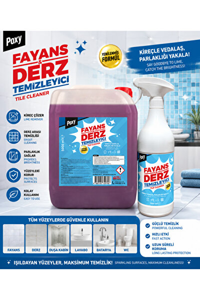 Poxy Fayans Derz Temizleyici 6 lt