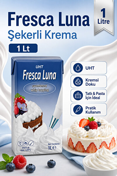 Fresca Luna Şekerli Krema 1 Lt