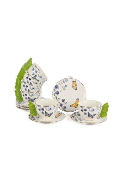 Mikasa Moor Butterfly Lovers 6lı Kahve Fincan Seti 120cc