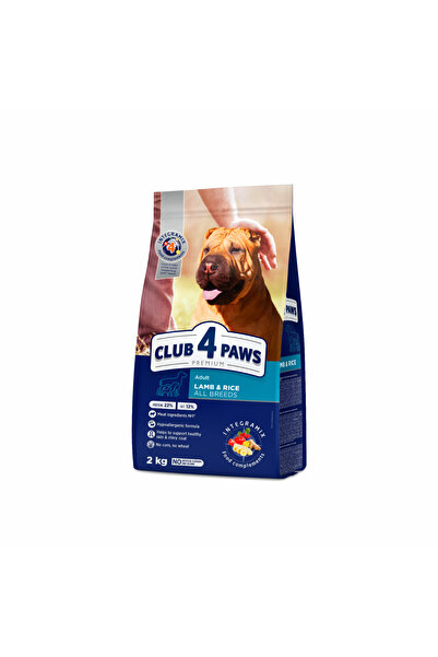 Club4Paws Club 4 Paws Hrană uscată pentru câini adulți de toate rasele, miel ...