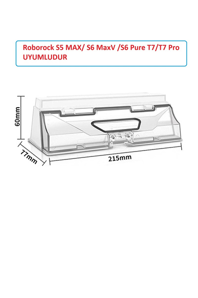 LİN GRUP Roborock S5 MAX/S6 MaxV/S6 Pure T7/T7 Pro - Compatibil cu aspiratoru...