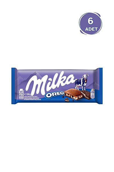 Milka Oreo Tablet Çikolata 100 gr - 6 Adet