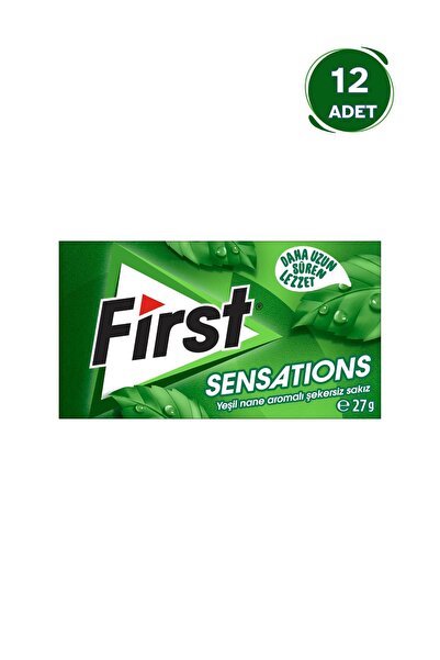 First Sensations Yeşil Nane 27Gr 12 ADET