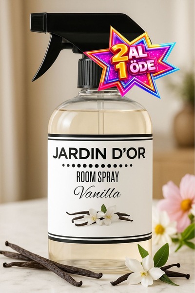 JARDIN D'OR Vanılla Room Spray Vanilya Oda Spreyi 500 ml Oda Kokusu 868152930...