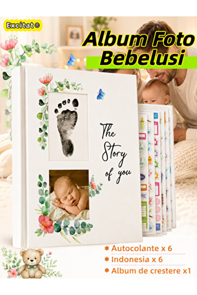 Excitat Jurnal Bebelus, Excitat®, Album Ghidat pana la 5 Ani, Jurnalul Bebelu...
