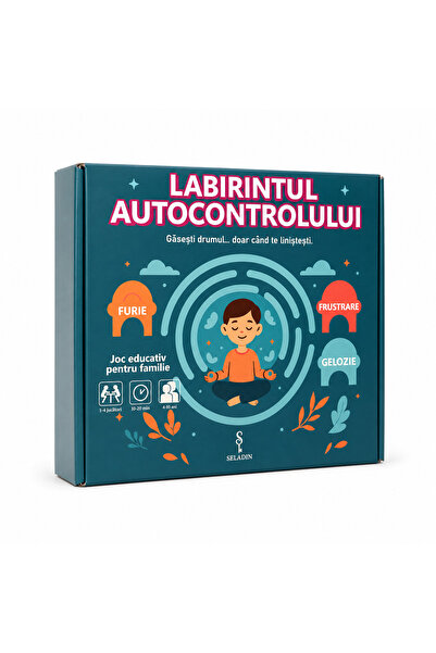 SELADIN Joc Educativ, Seladin, Labirintul Autocontrolului, pentru dezvoltarea...